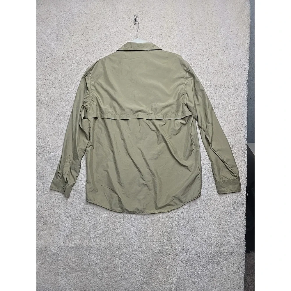 The North Face Nylon Mens Light‎ Weight Button Down Fishing Shirt XL